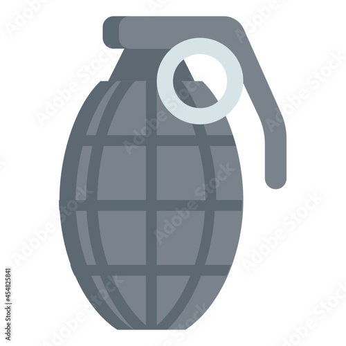 Hand Grenade flat icon