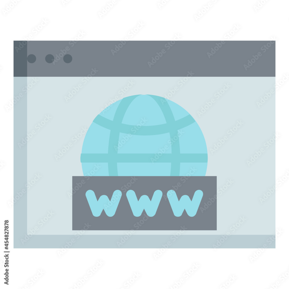website flat icon website flat icon
