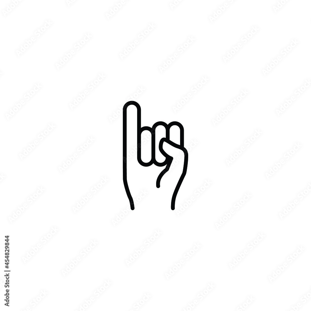 Promise line icon. Simple outline style. Finger, gesture, little, communication concept. Black and white symbol. Vector illustration isolated on white background. EPS 10 Promise line icon. Simple outline style. Finger, gesture, little, communication concept. Black and white symbol. Vector illustration isolated on white background. EPS 10