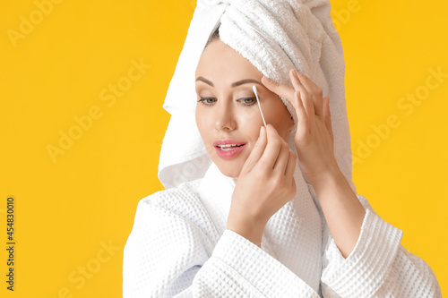 Beautiful young woman with ...