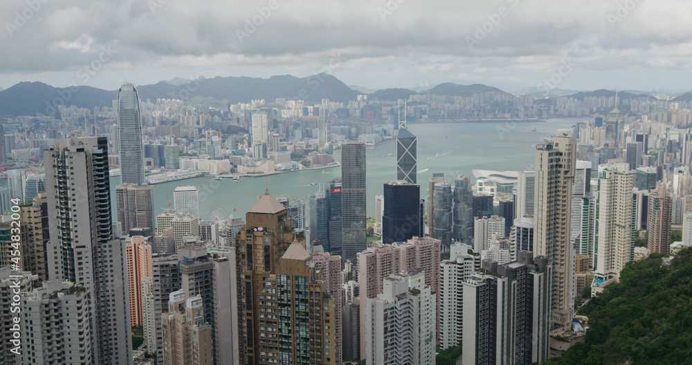 Hong Kong 30 May 2021: Hong Kong city