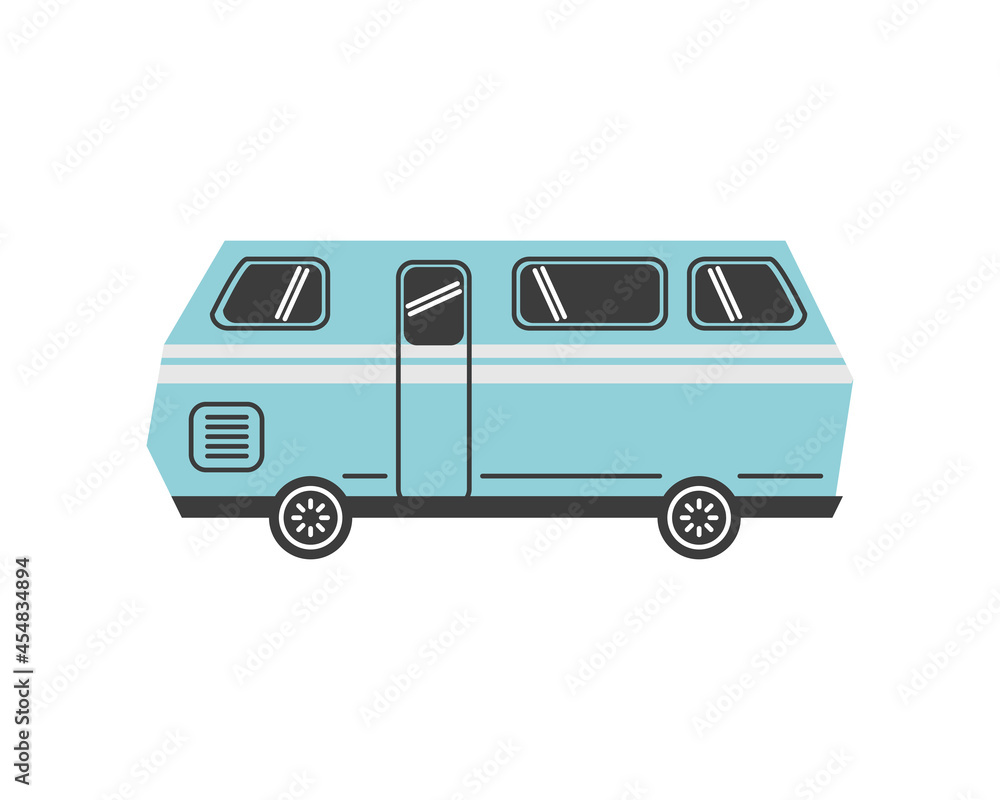 vintage camper vehicle