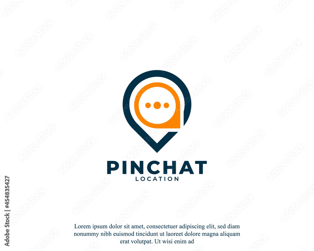Travel Tips Logo Design Icon Inspiration with chat bubble Travel Tips Logo Design Icon Inspiration with chat bubble
