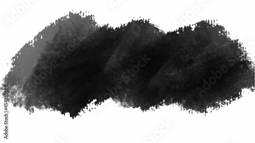 Black watercolor background for textures backgrounds and web banners design