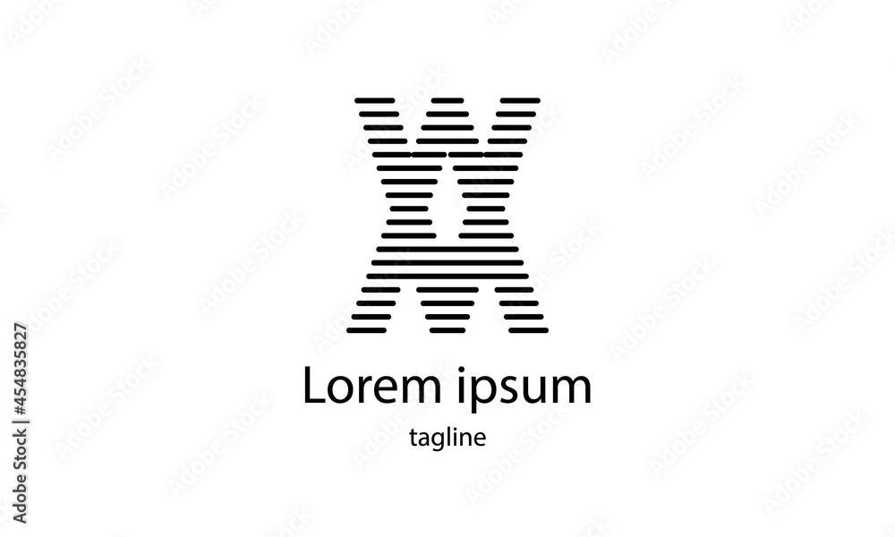 Premium vector alphabet letter simple minimalist logo design template Premium vector alphabet letter simple minimalist logo design template