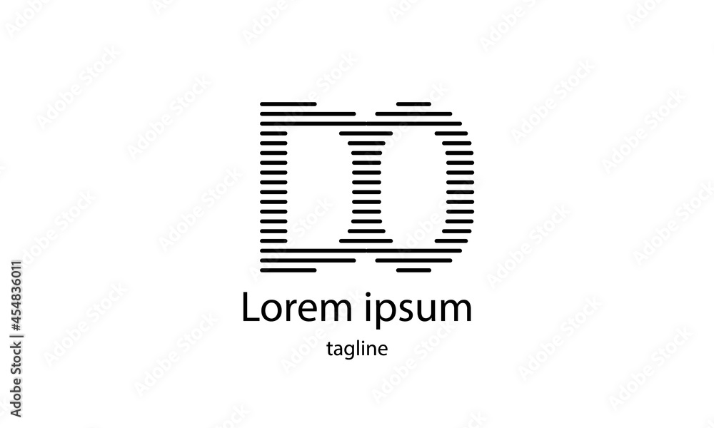 Premium vector alphabet letter simple minimalist logo design template Premium vector alphabet letter simple minimalist logo design template