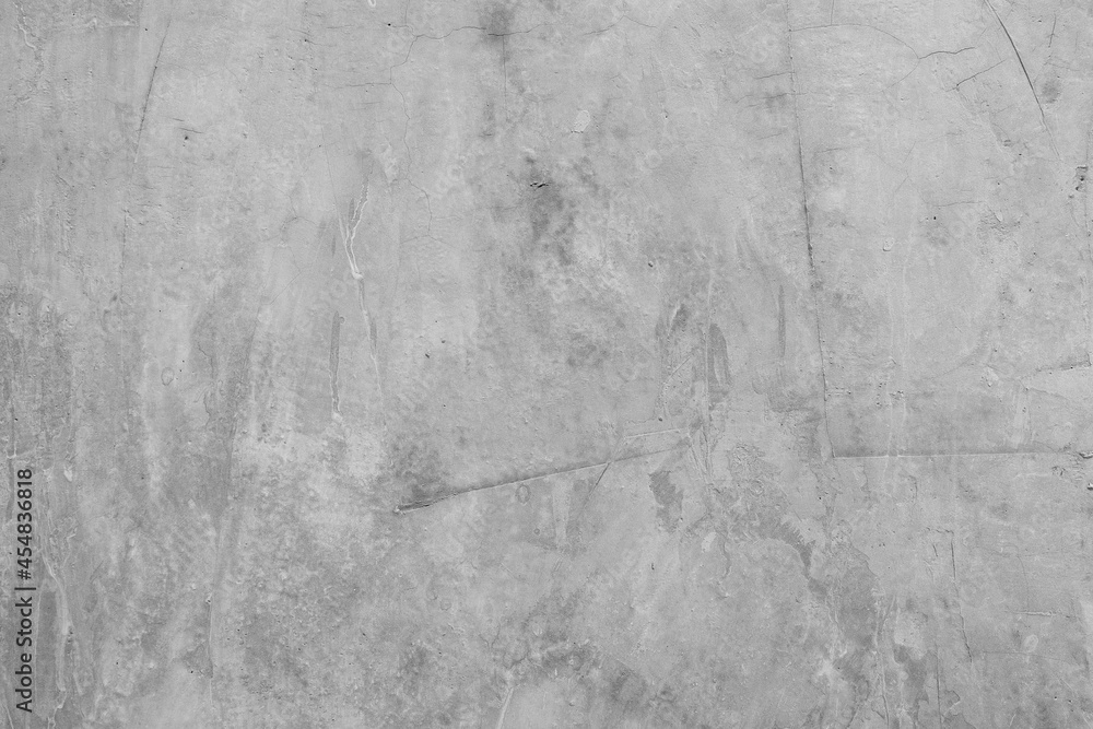 Fototapeta premium Old wall texture cement dirty gray with black background abstract grey and silver color design are light with white background.