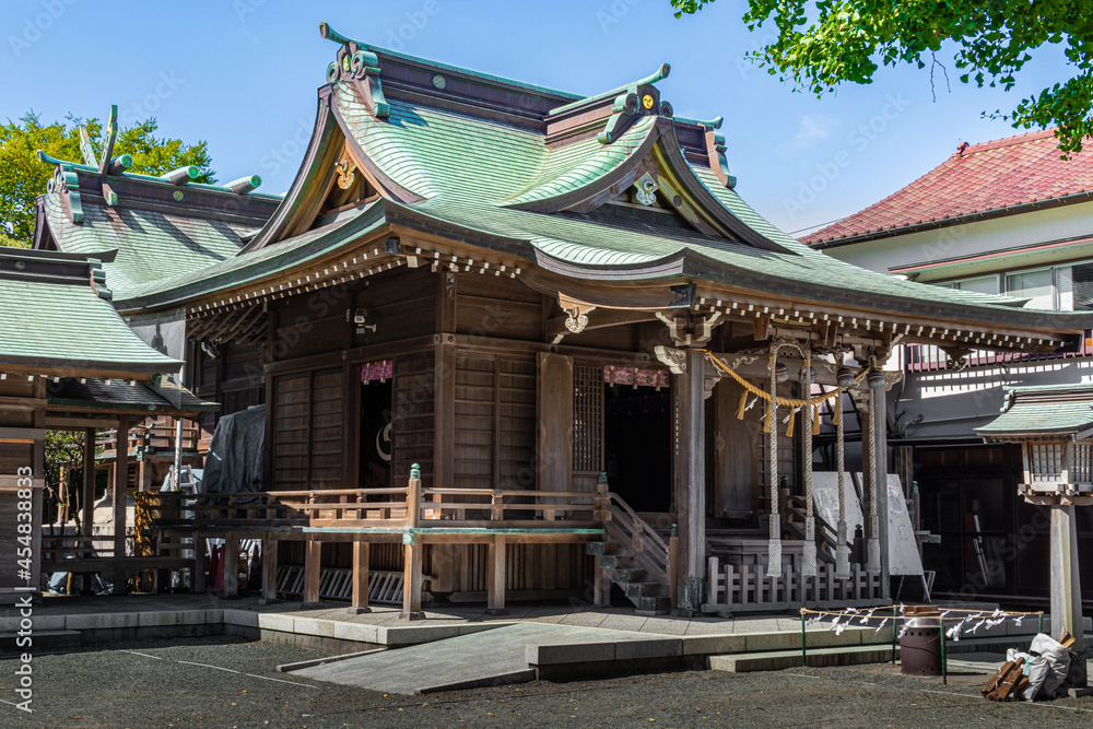 Naklejka premium 横須賀市鴨居 八幡神社