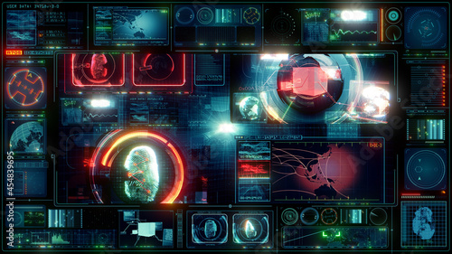 UX Technology Interface Computer HUD Data Digital GUI Screen