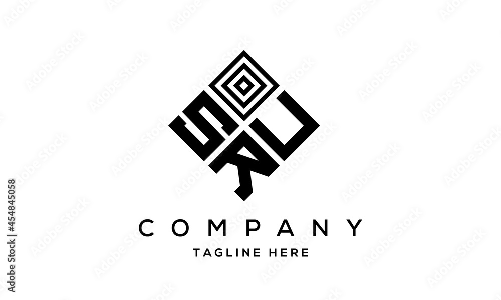 SUR square three latter logo vector SUR square three latter logo vector