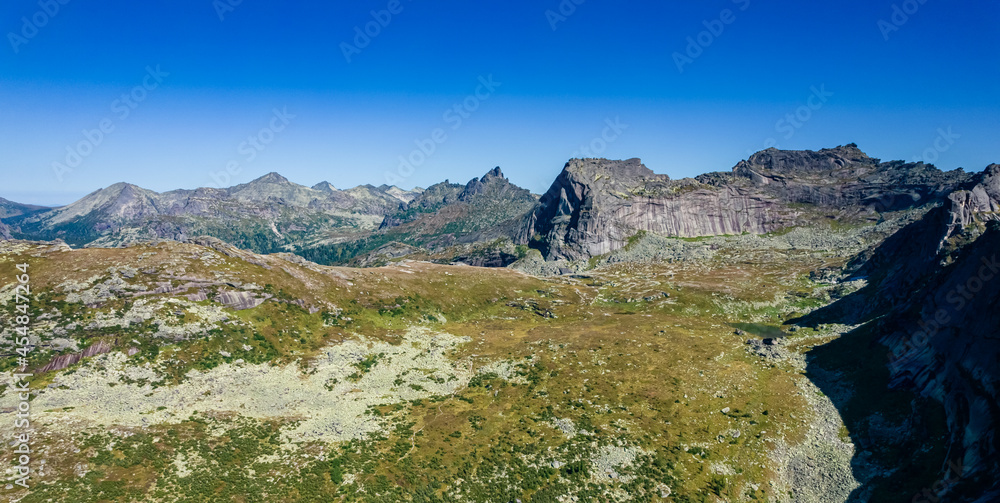 Mountain landscape in the national park