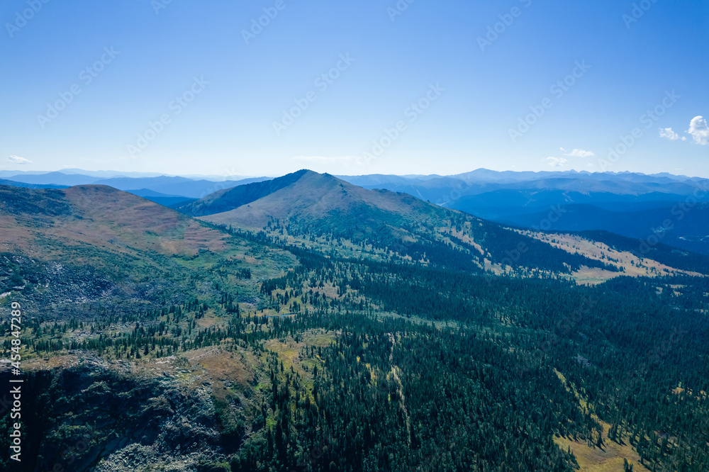 Mountain landscape in the national park