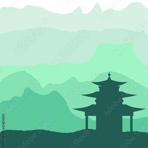 chinese landscape oriental traditional 