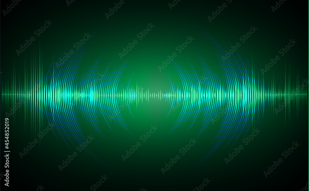 Sound waves oscillating dark light Sound waves oscillating dark light