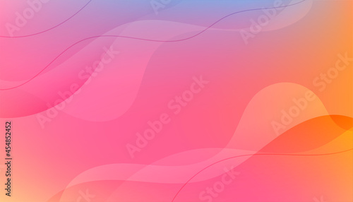 nice colors background with fluid wavy shapes