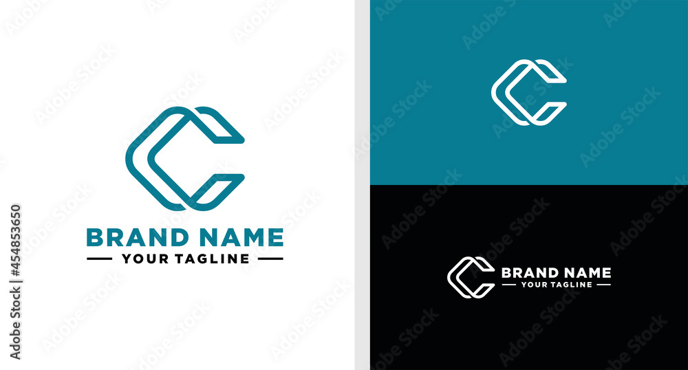 LETTER C LOGO LINE SIMPLE EDITABLE LETTER C LOGO LINE SIMPLE EDITABLE