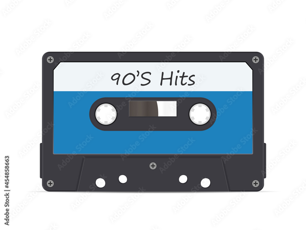 Cassette tape 90s hits