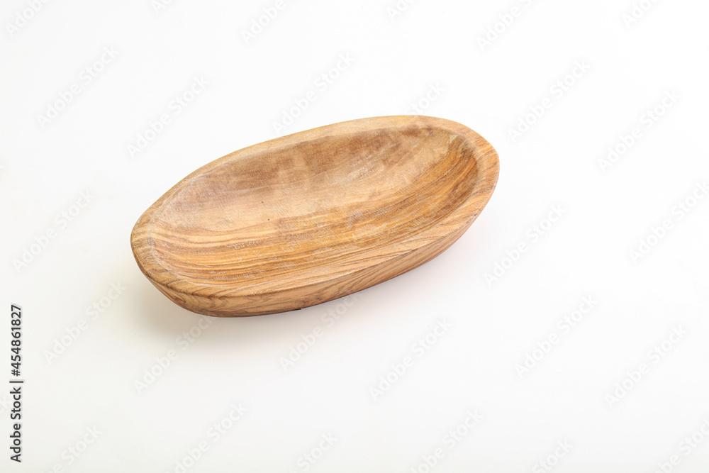 Wooden empty bowl for kitchen Wooden empty bowl for kitchen