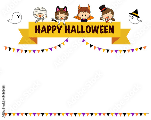 ハロウィン　子どもとお化けの楽しいハロウィンパーティー