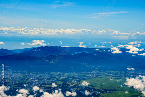 snow covered mountains