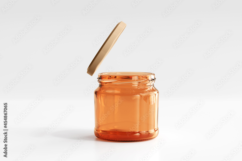 Amber Glass Jar
Amber Glass Jar