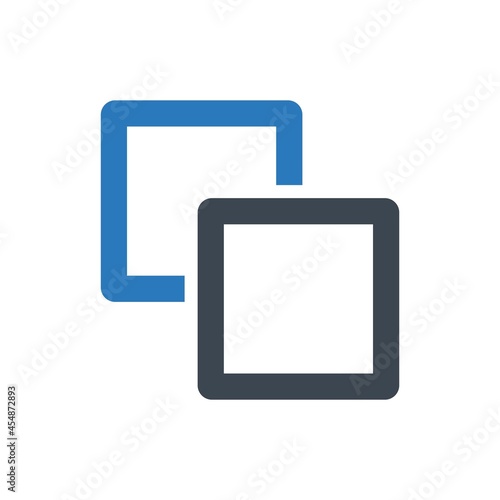 Minus abstract icon