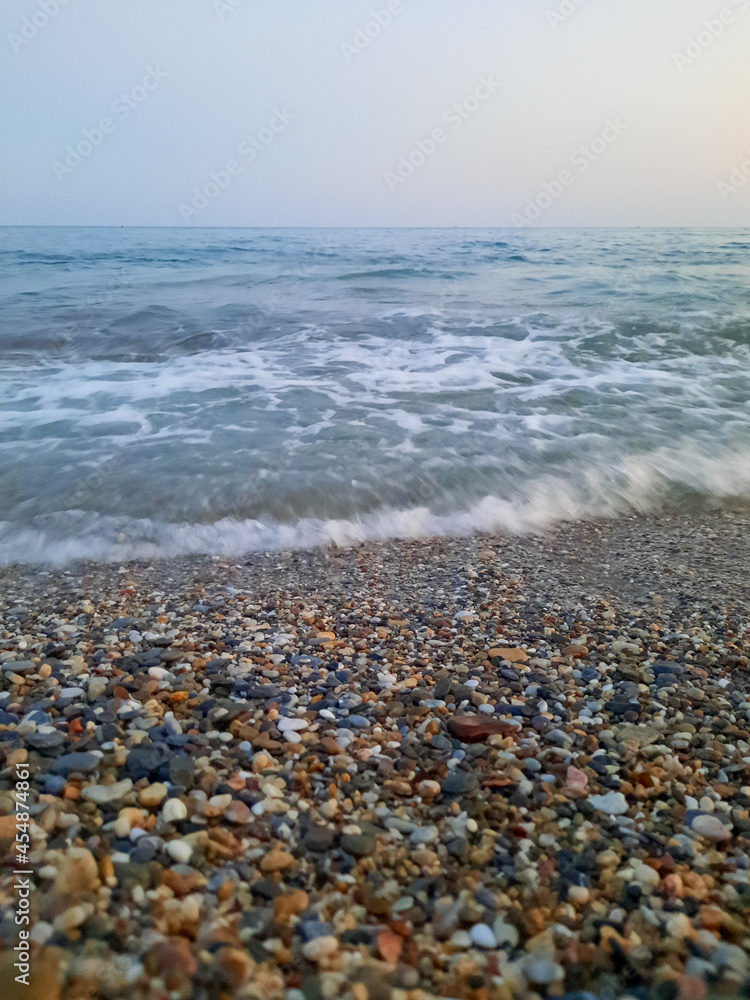 waves on the beach TURKEY MEDITERRANEAN SEA waves on the beach TURKEY MEDITERRANEAN SEA