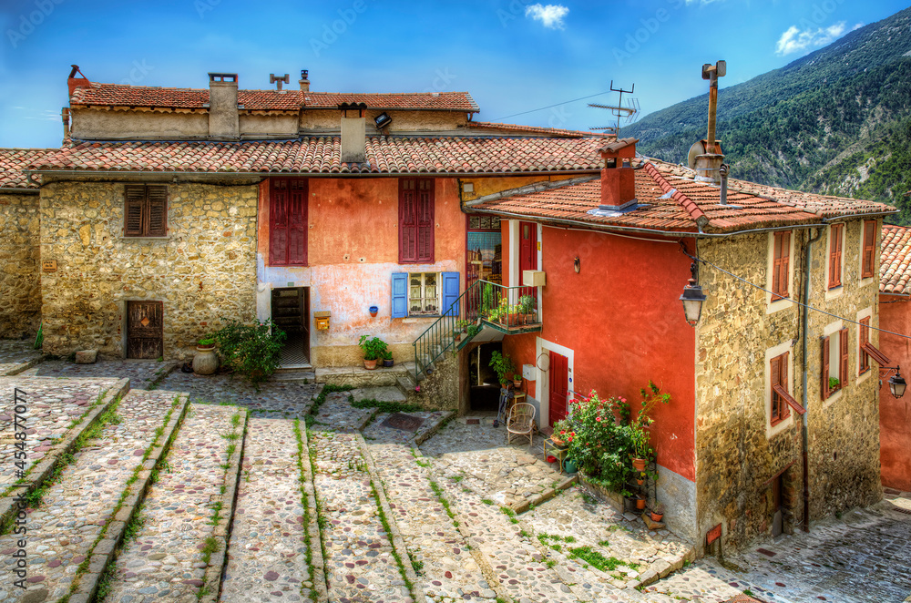 From the Village of Coaraze, Provence, France