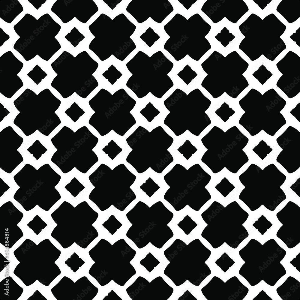 floral seamless pattern background.Geometric ornament for wallpapers and backgrounds. Black and white pattern. floral seamless pattern background.Geometric ornament for wallpapers and backgrounds. Black and white pattern.