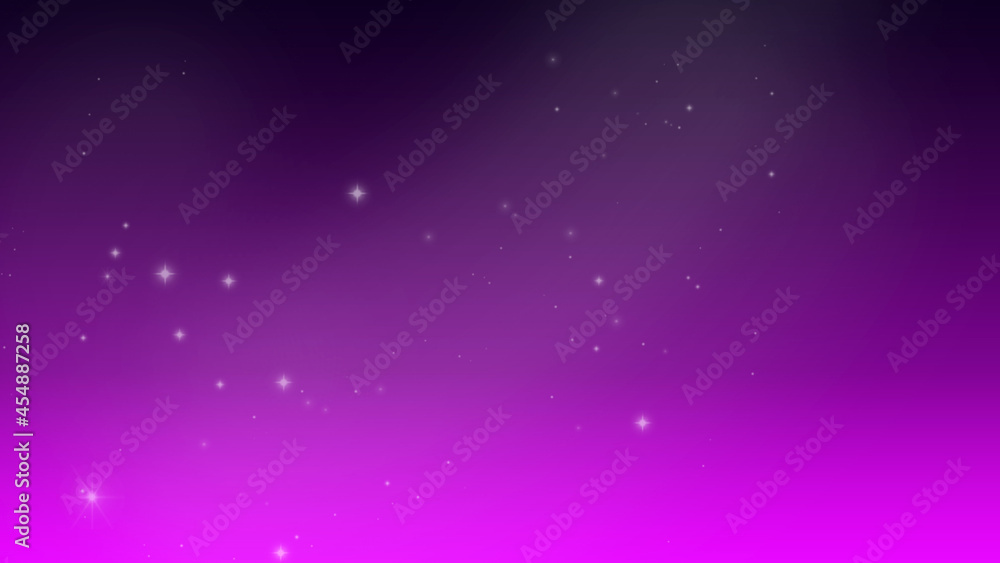 Fototapeta premium Luxury light star on pink purple abstract
