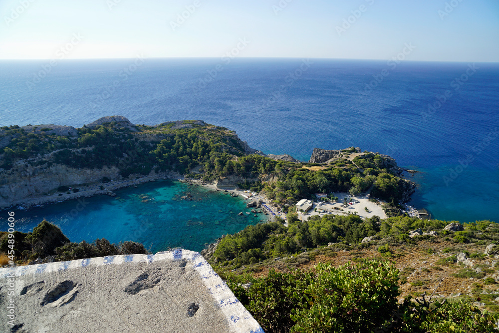 amazing view over antony quinn bay amazing view over antony quinn bay