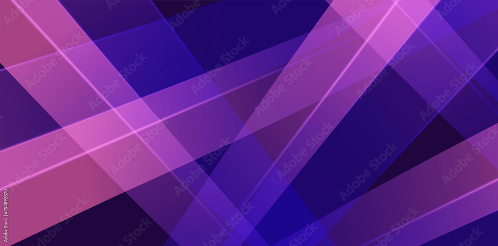 Abstract purple and blue dynamic pattern with random lights rays on dark background Abstract purple and blue dynamic pattern with random lights rays on dark background