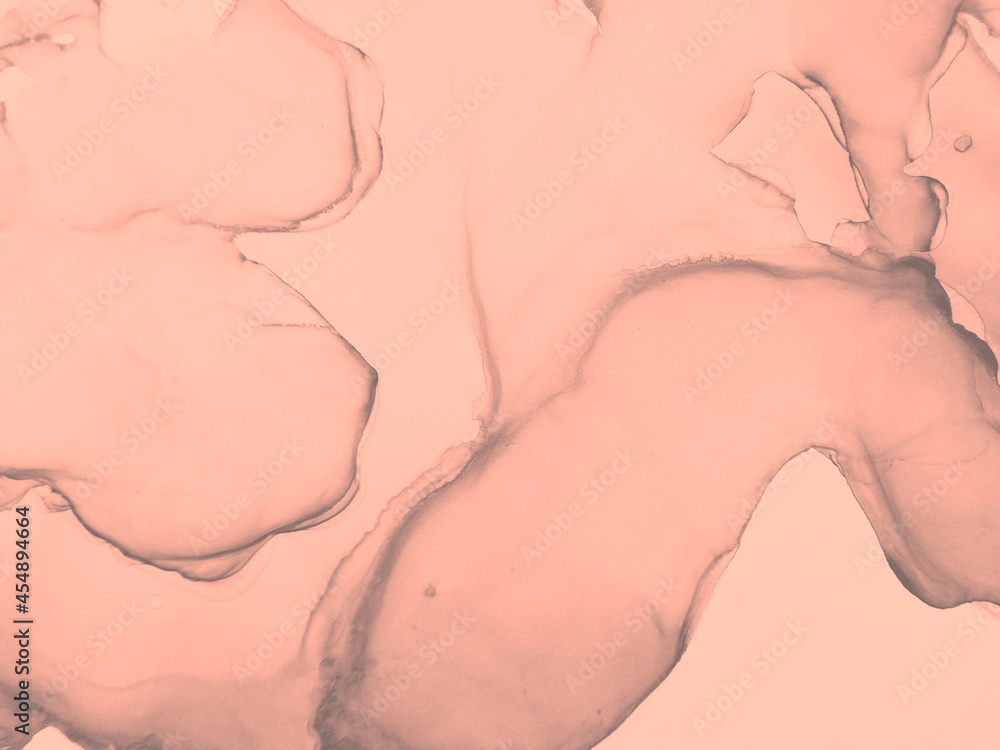 Closeup Texture. Contemporary Coral Splash. Closeup Texture. Contemporary Coral Splash.