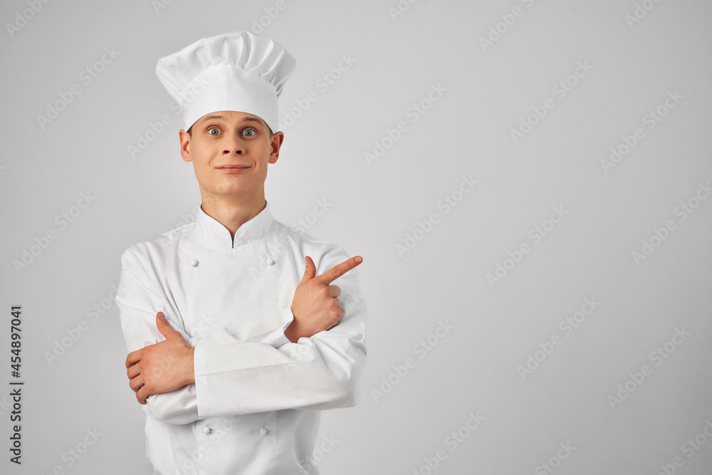 man in chef's uniform work uniform cooking gourmet man in chef's uniform work uniform cooking gourmet