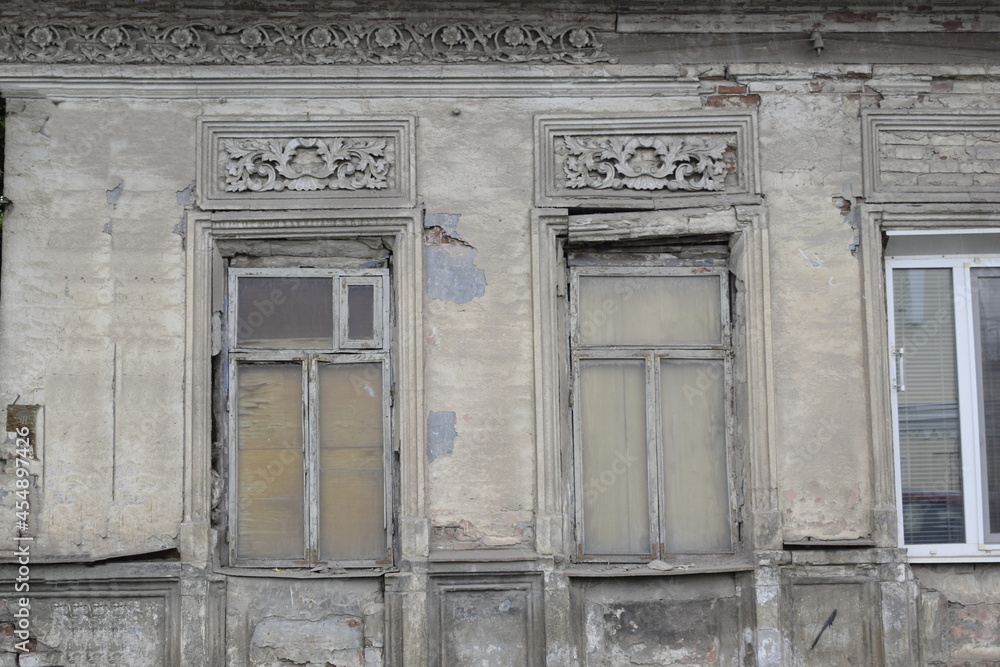 Fototapeta premium old wooden windows