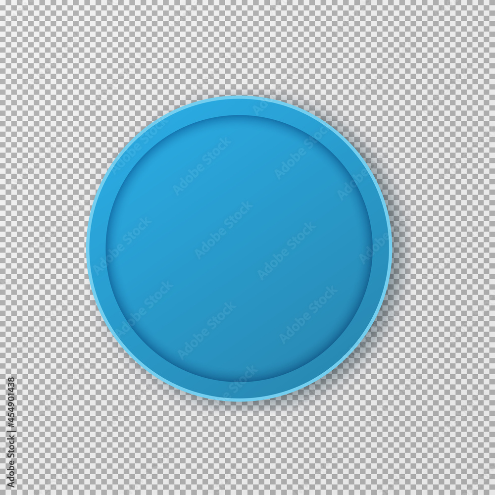 Realistic Frame on the transparent background Vector Realistic Frame on the transparent background Vector