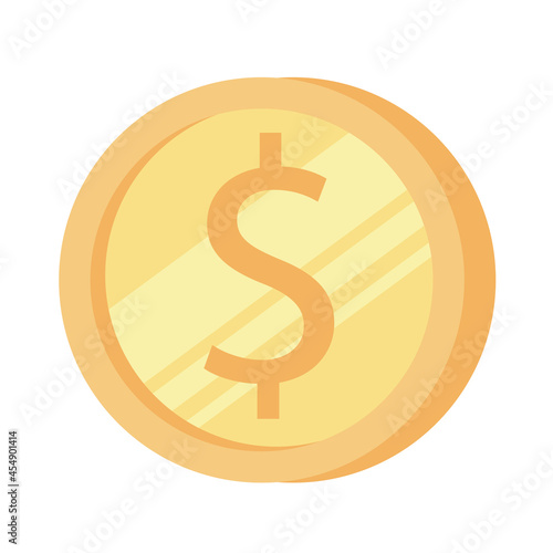 Money coin icon