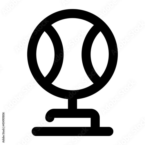 baseball trophy icon 