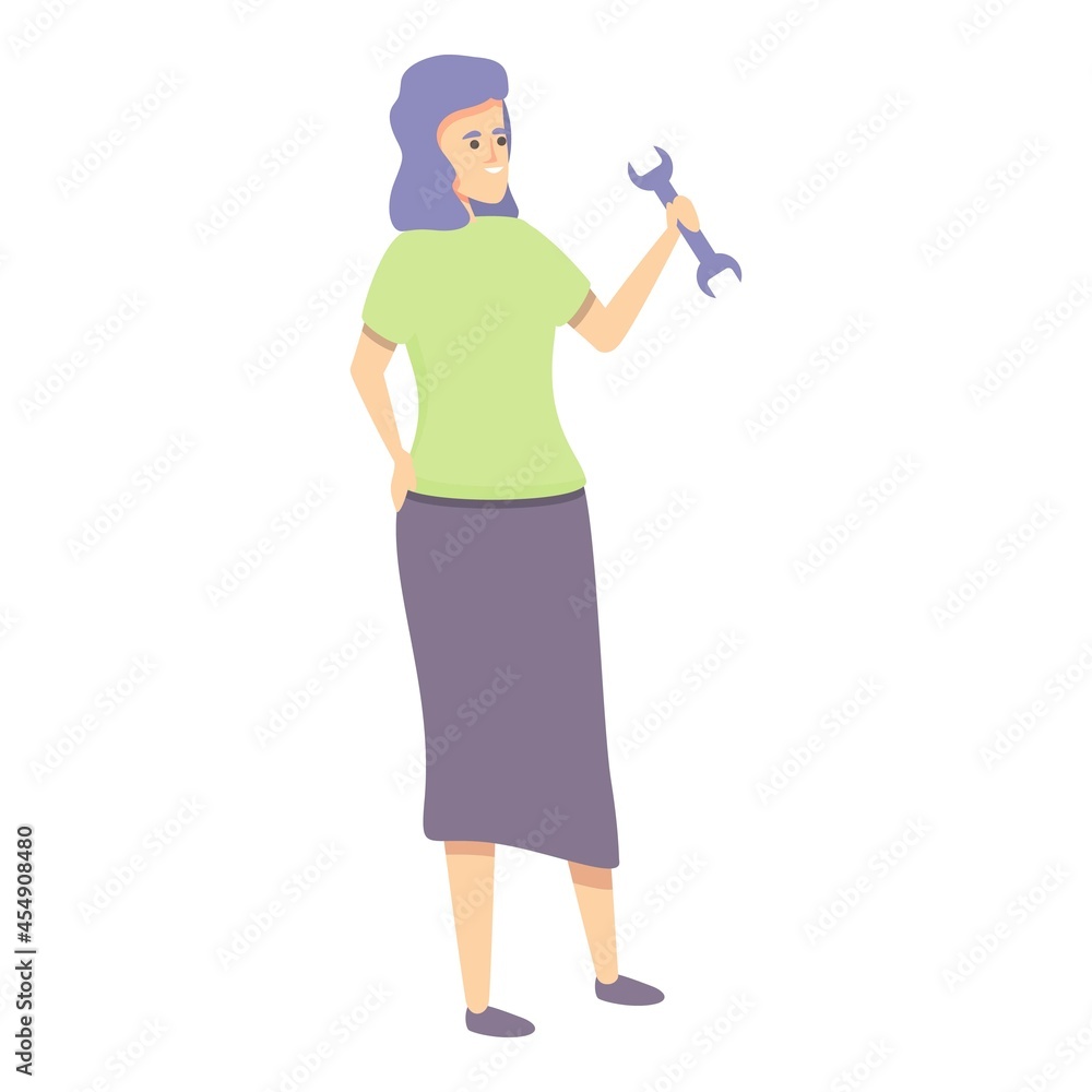 Key realization icon cartoon vector. Strategy progress. Business idea Key realization icon cartoon vector. Strategy progress. Business idea