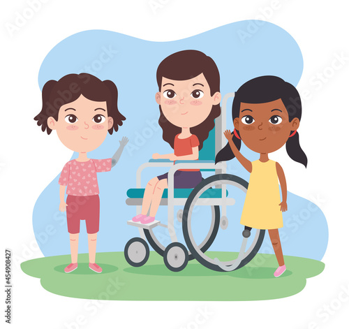 disabled girls kids