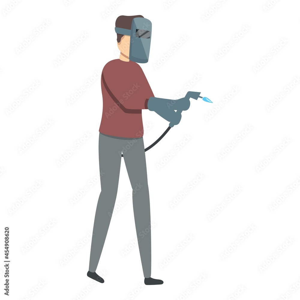 Work realization icon cartoon vector. Self confidence. Career development Work realization icon cartoon vector. Self confidence. Career development