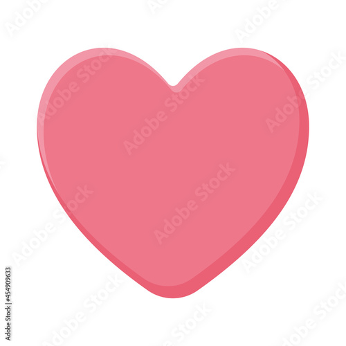 pink heart illustration