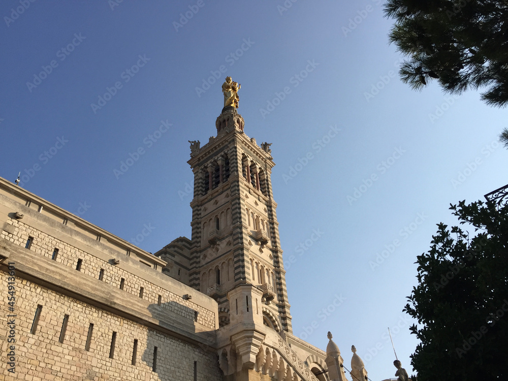 Notre-Dame de la Garde, in French for Marseille's citizens 
