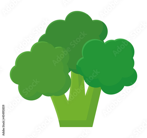green broccoli design