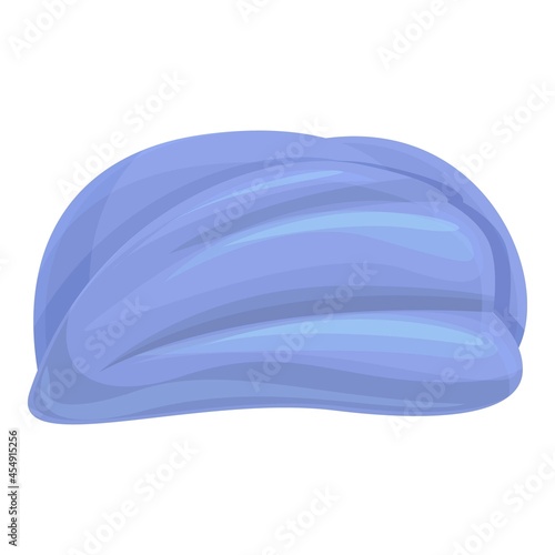 Cancer turban icon cartoon vector. Arab hat. Pagdi headdress