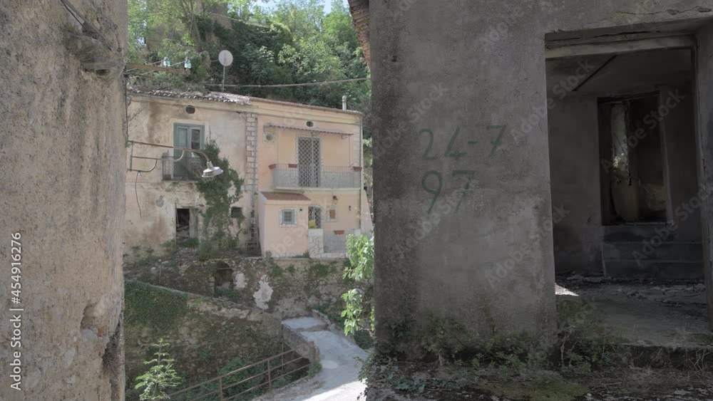 Senerchia village destroyed by the 1980 earthquake, Irpinia, Campania, Italy_17 Senerchia village destroyed by the 1980 earthquake, Irpinia, Campania, Italy_17