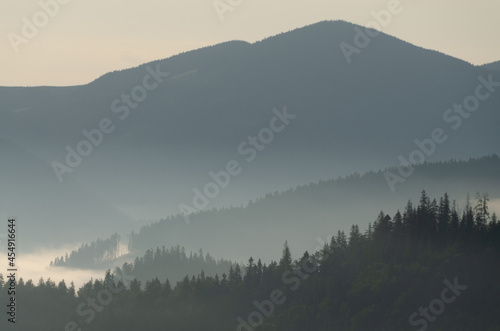 fog in the mountains © Yurii Andreichyn