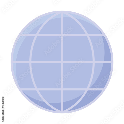 planet globe design