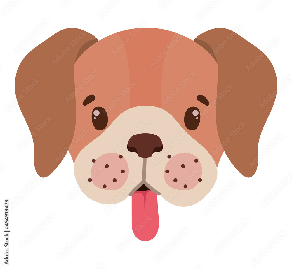 puppy face design puppy face design