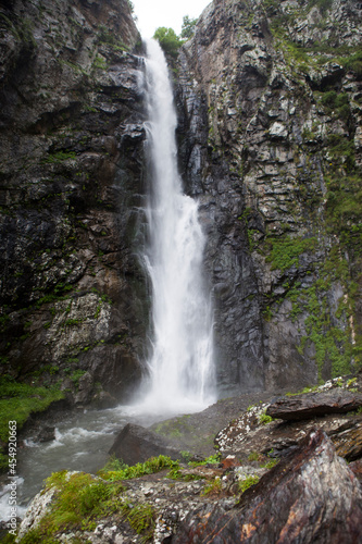waterfall in the georgia mountains